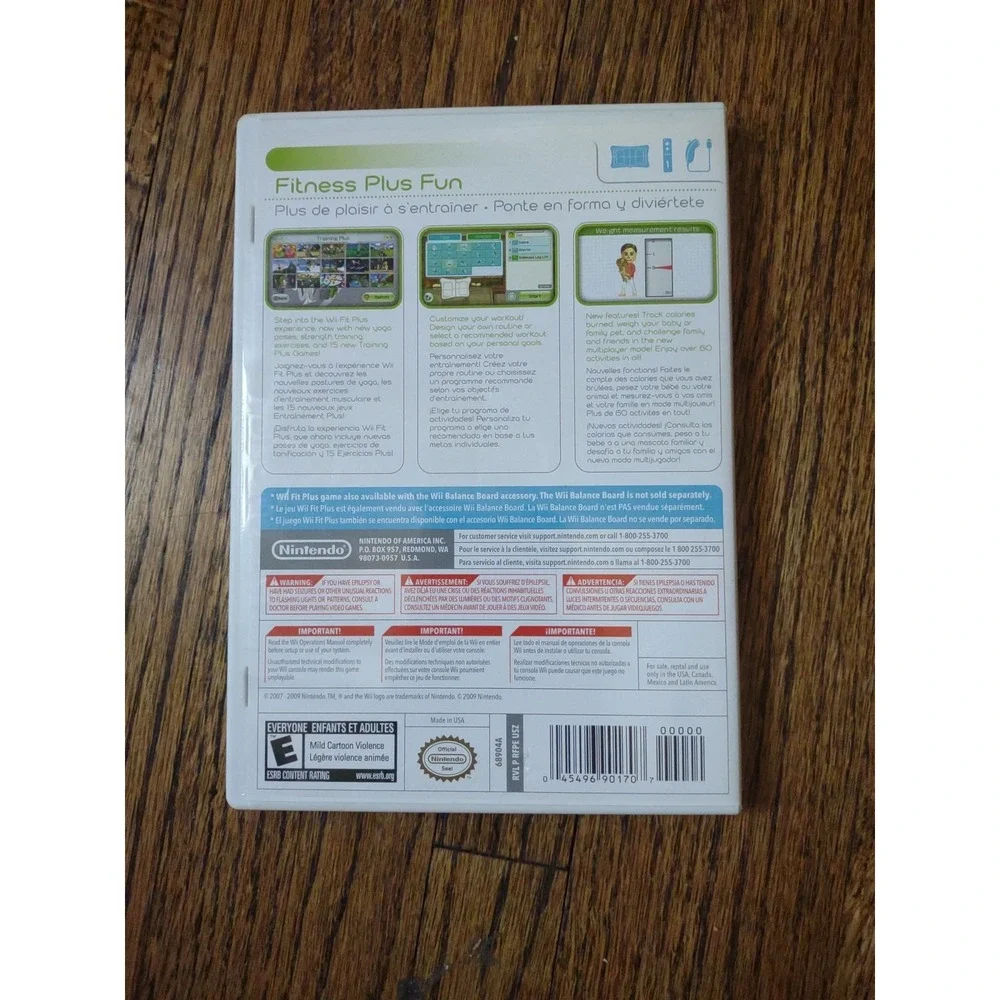 Wii Fit Plus Wii Game